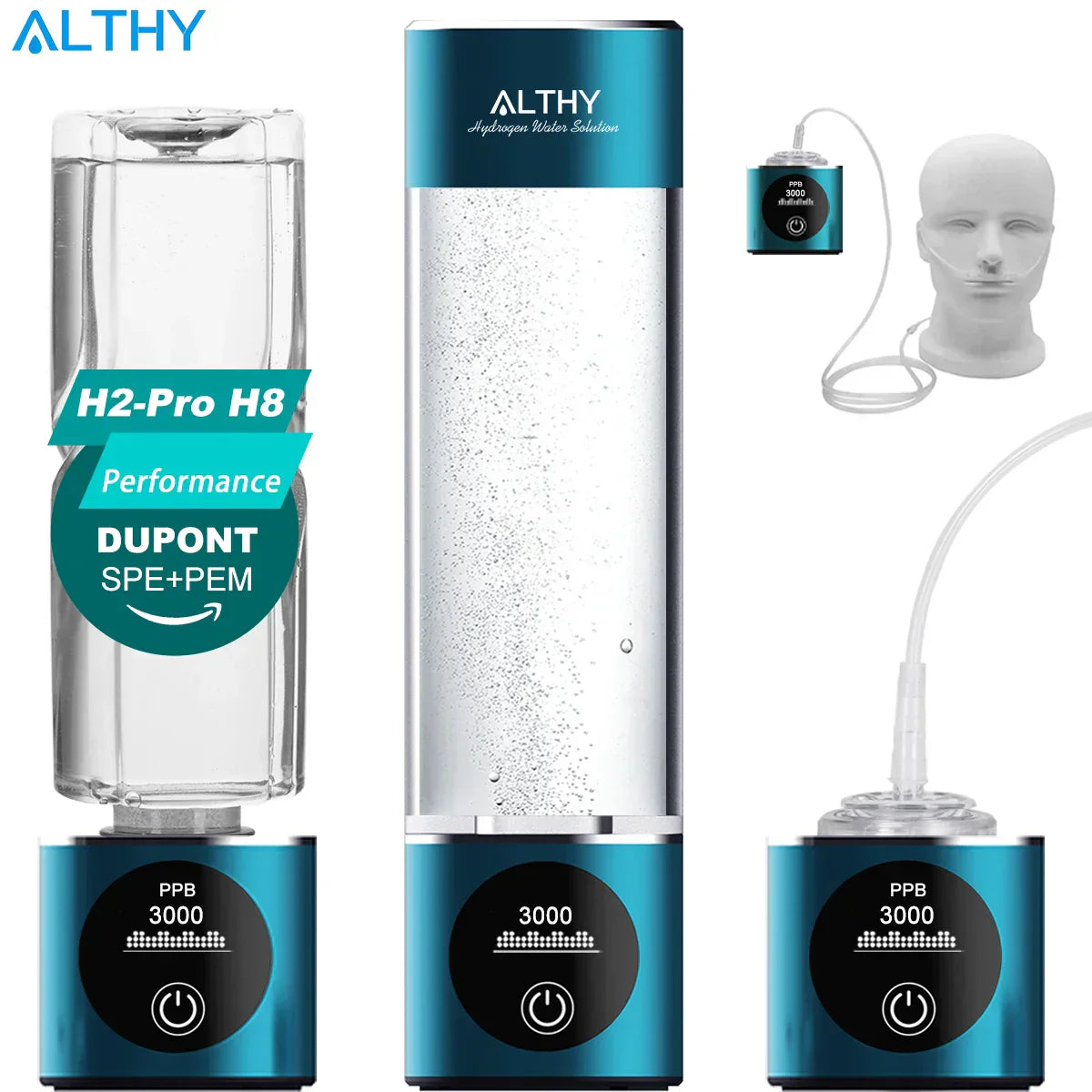 Portable Hydrogen Water Bottle β Infuse Your Water with Benefits