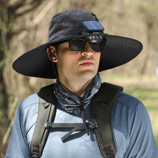 Solar-Powered Cooling Hat