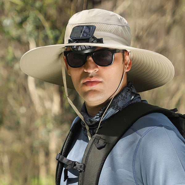 Solar-Powered Cooling Hat